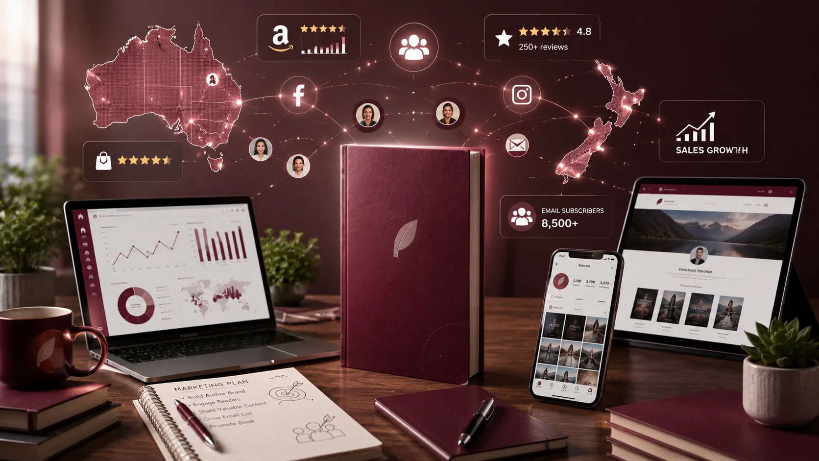 Book Marketing Strategies That Work for Australian and New Zealand Authors